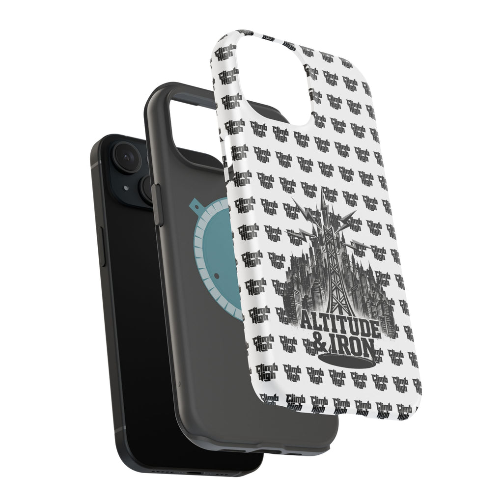 Altitude & Iron Black Crest Magnetic Tough Phone Case