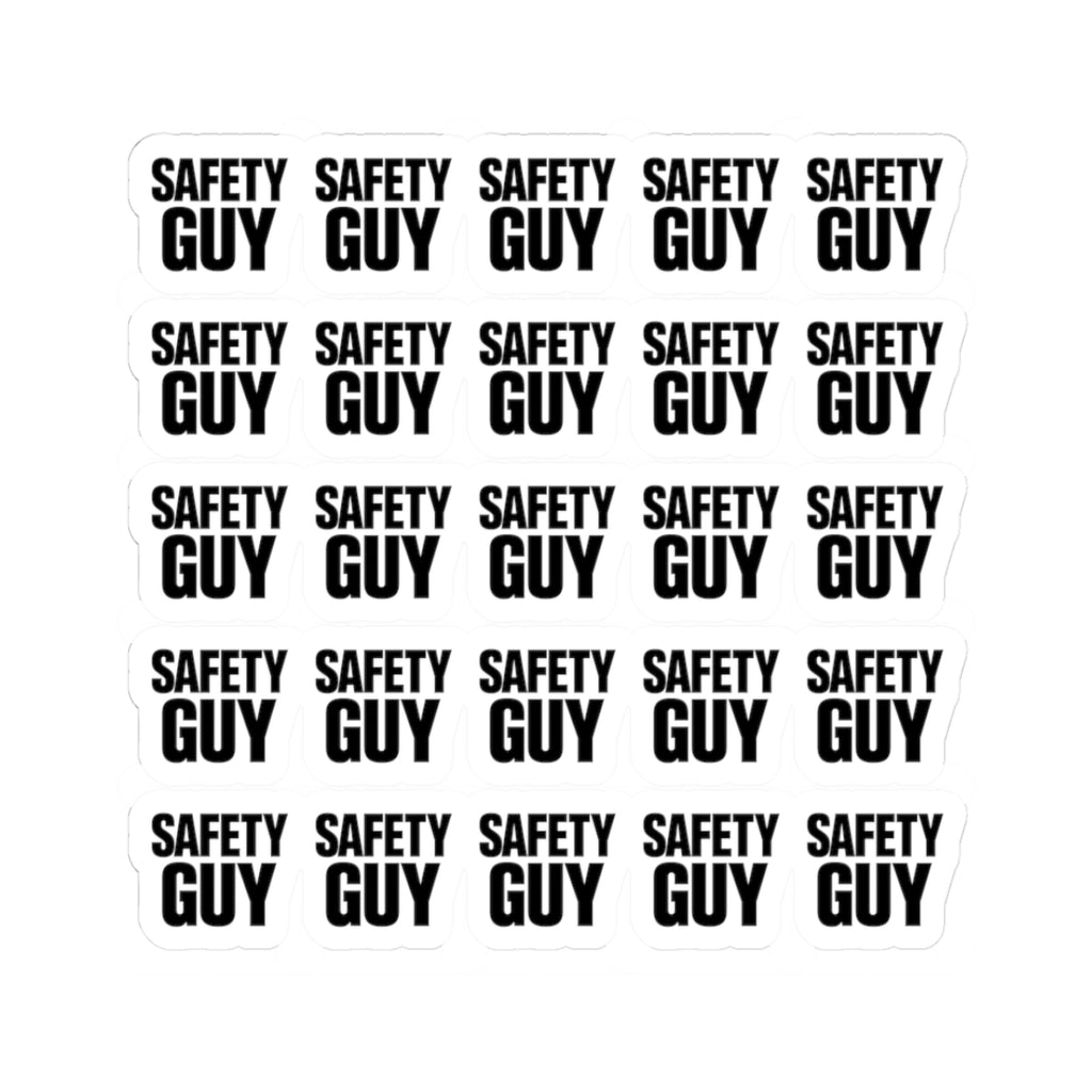 Safety Guy Sticker Sheet