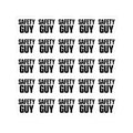 Safety Guy Sticker Sheet