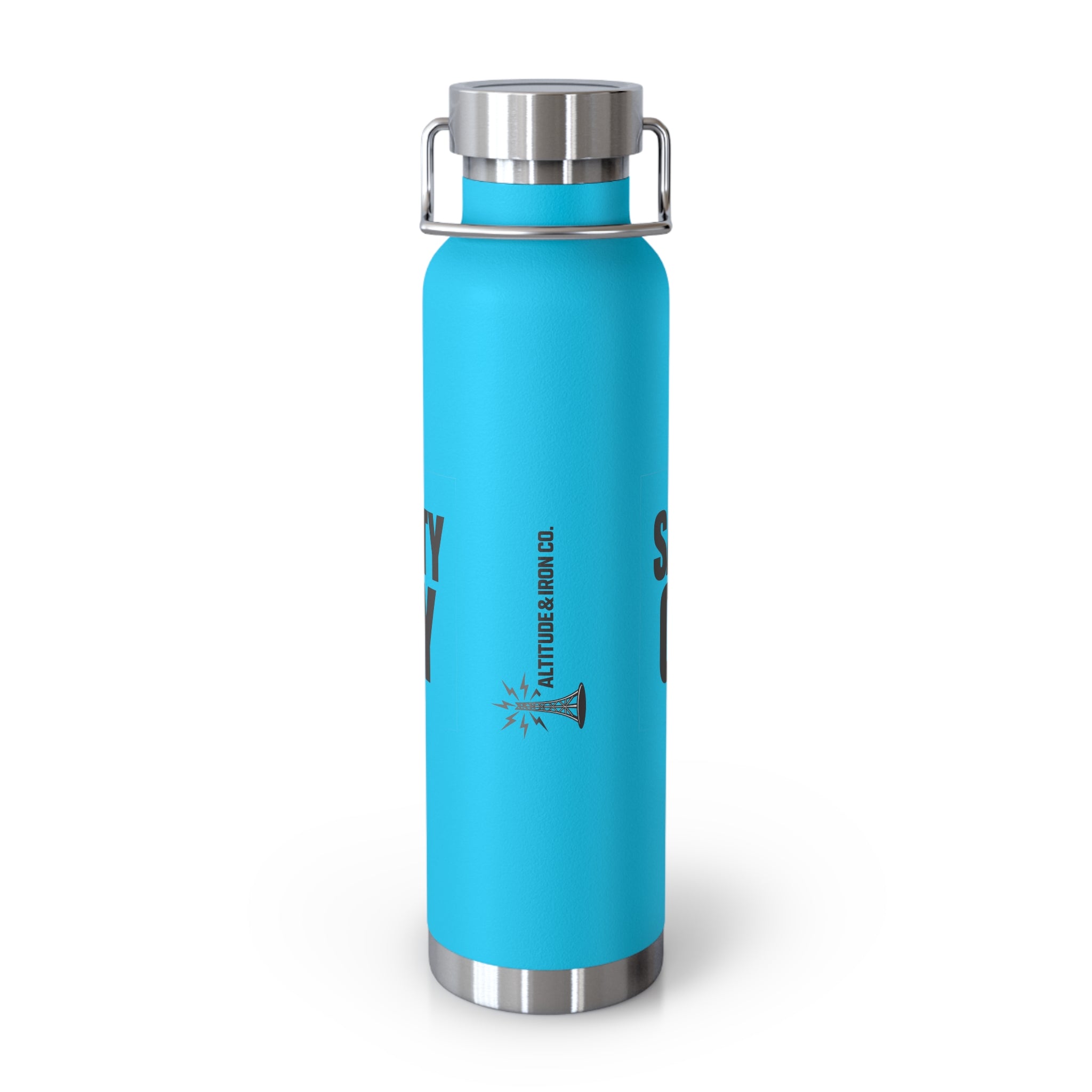 "Safety Guy" 22oz Insulated Water Bottle — Copper Vacuum Thermos