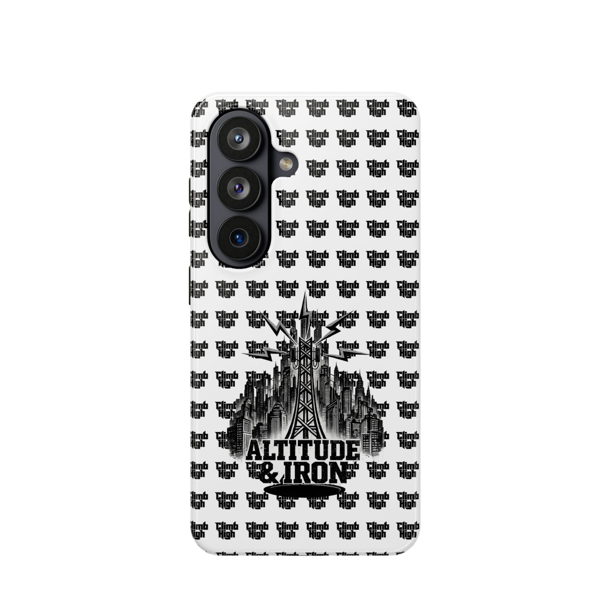 Altitude & Iron Black Crest Magnetic Tough Phone Case