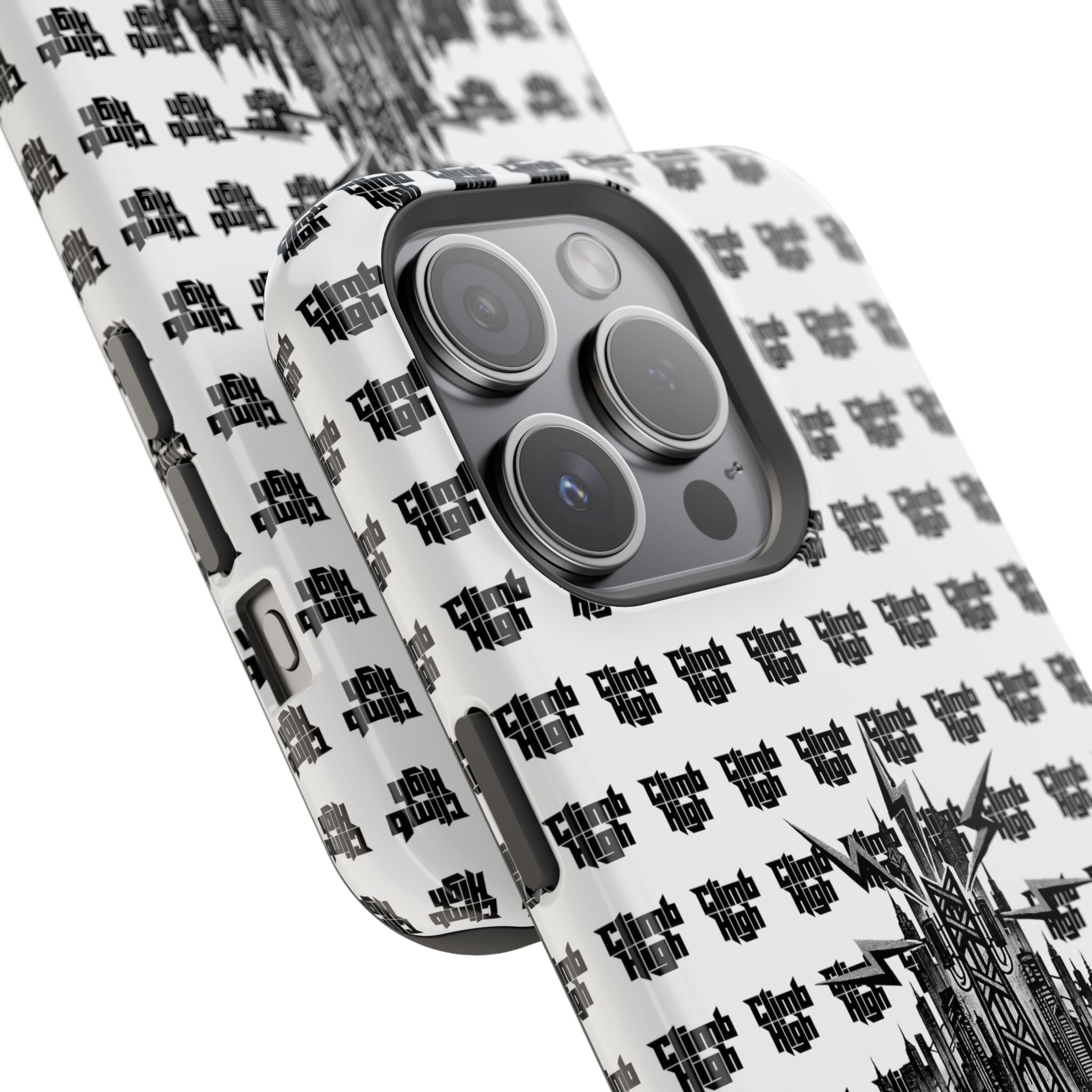 Altitude & Iron Black Crest Magnetic Tough Phone Case