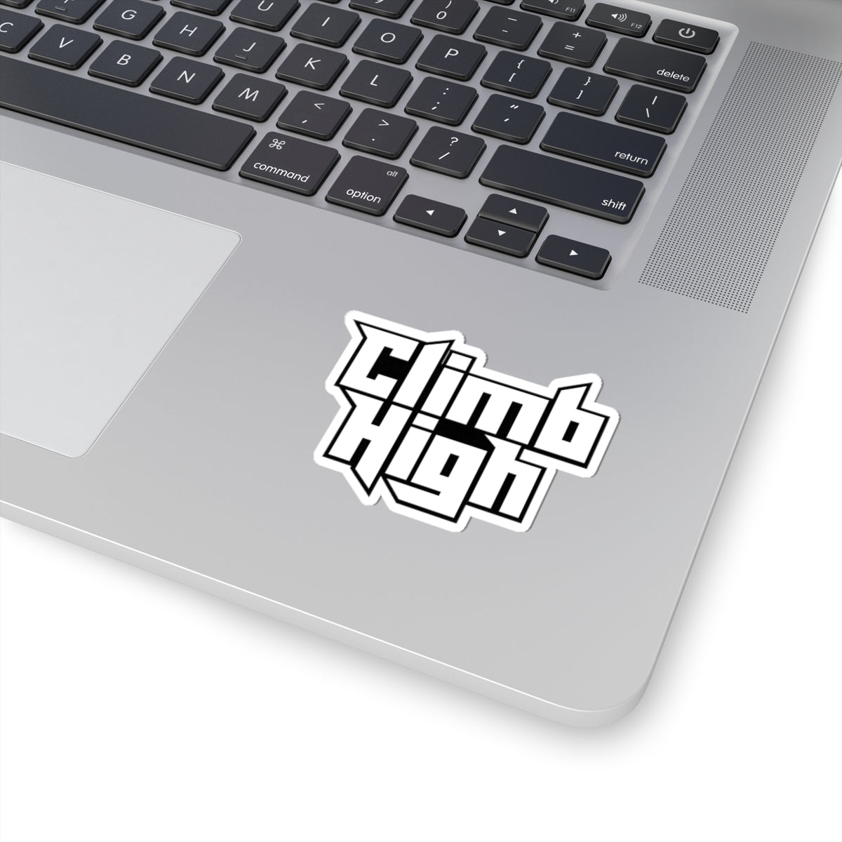 Black Climb High Sticker