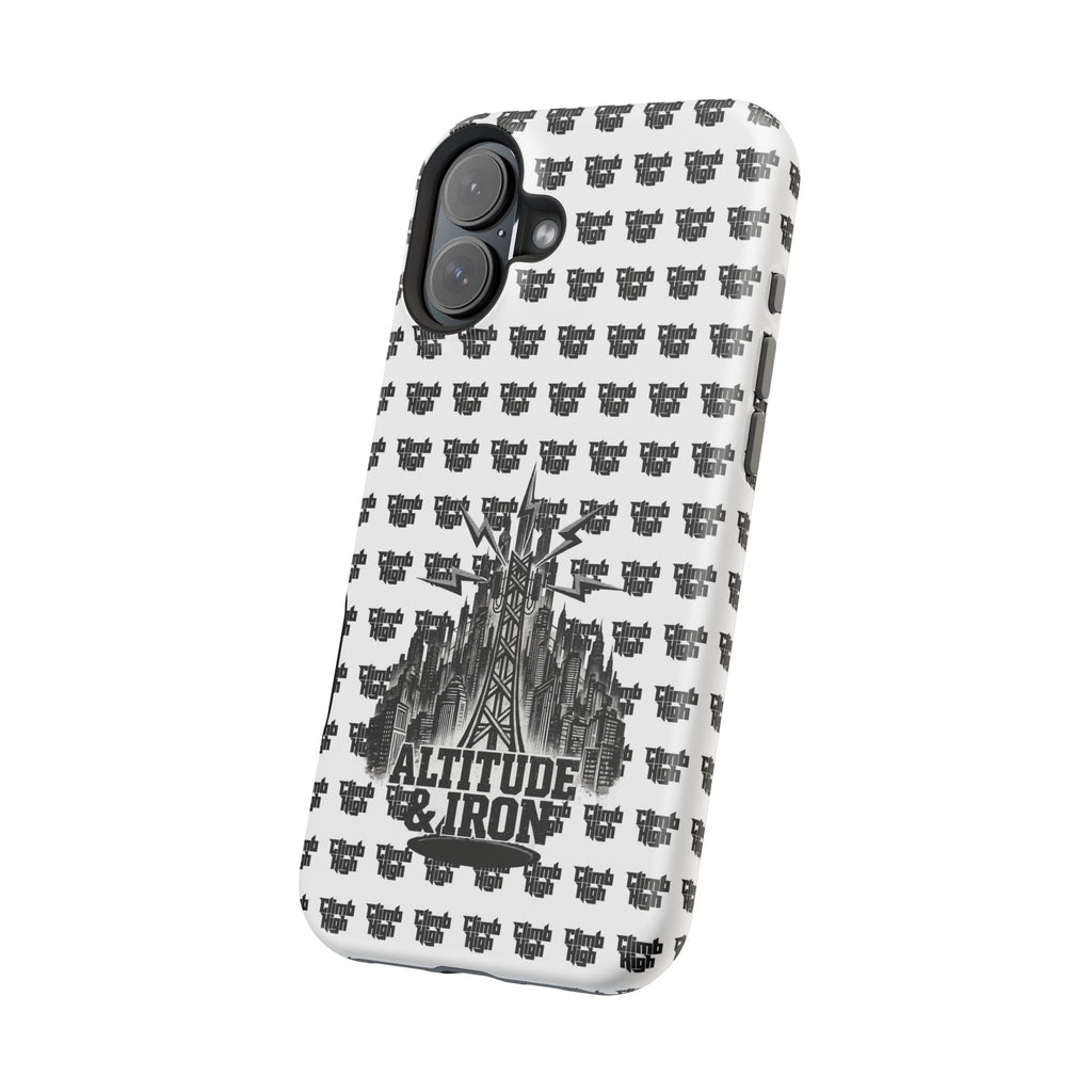 Altitude & Iron Black Crest Magnetic Tough Phone Case