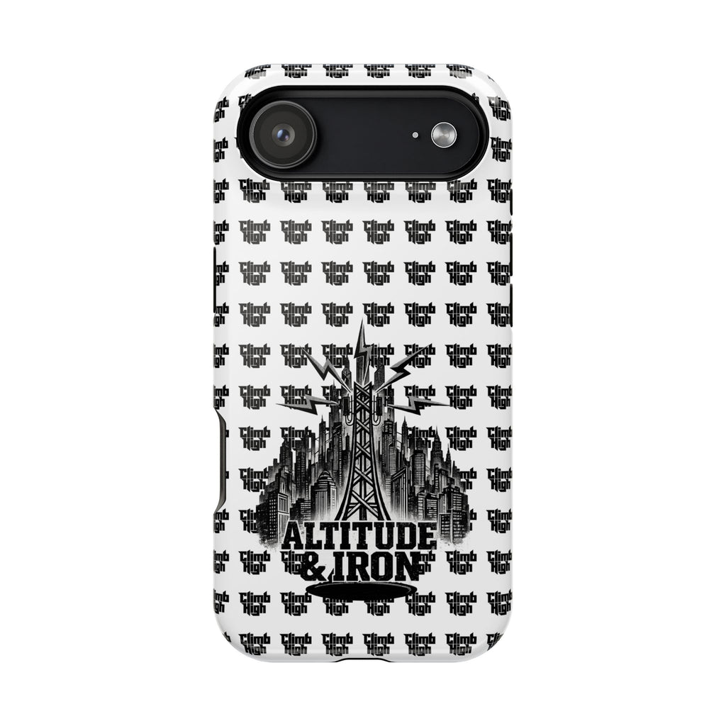 Altitude & Iron Black Crest Magnetic Tough Phone Case