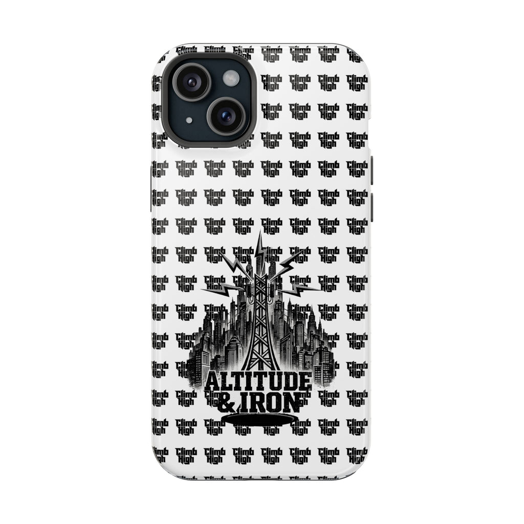 Altitude & Iron Black Crest Magnetic Tough Phone Case