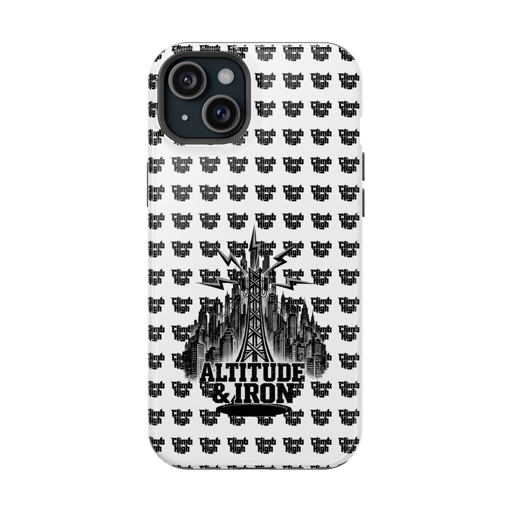 Altitude & Iron Black Crest Magnetic Tough Phone Case