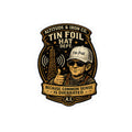 Tin Foil Humor Sticker