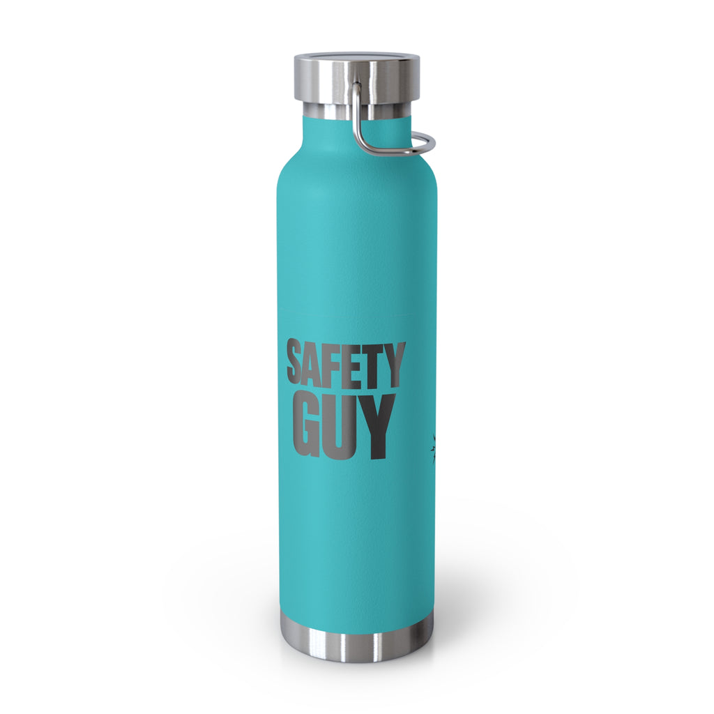 "Safety Guy" 22oz Insulated Water Bottle — Copper Vacuum Thermos