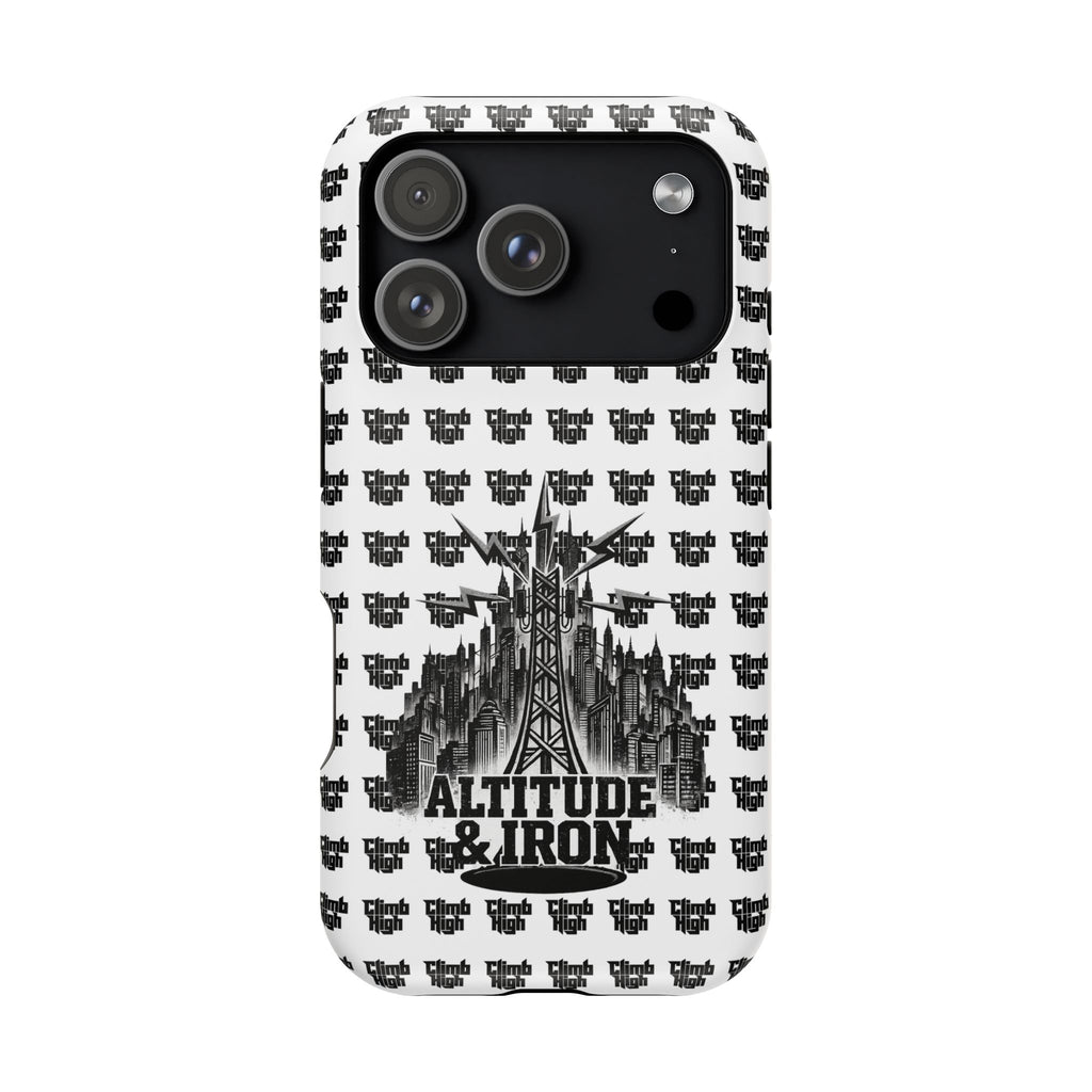 Altitude & Iron Black Crest Magnetic Tough Phone Case