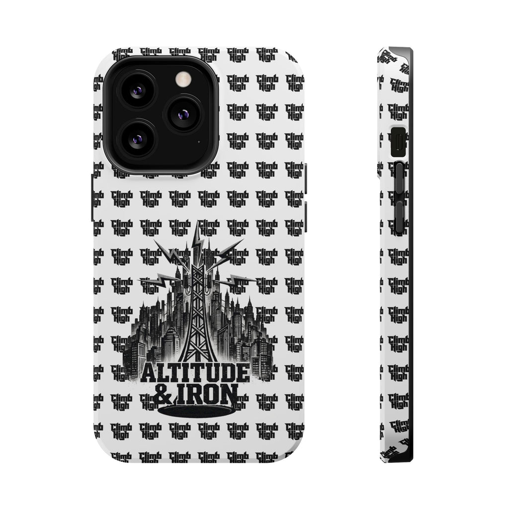 Altitude & Iron Black Crest Magnetic Tough Phone Case