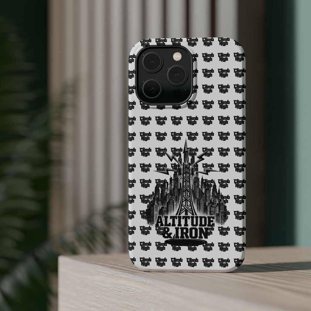 Altitude & Iron Black Crest Magnetic Tough Phone Case