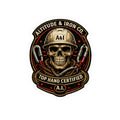 Top Hand Skull Sticker