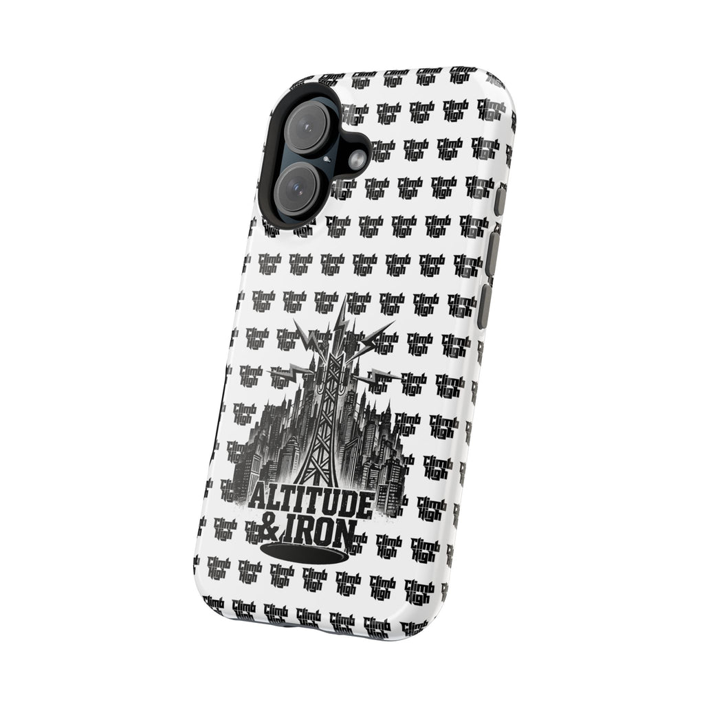 Altitude & Iron Black Crest Magnetic Tough Phone Case