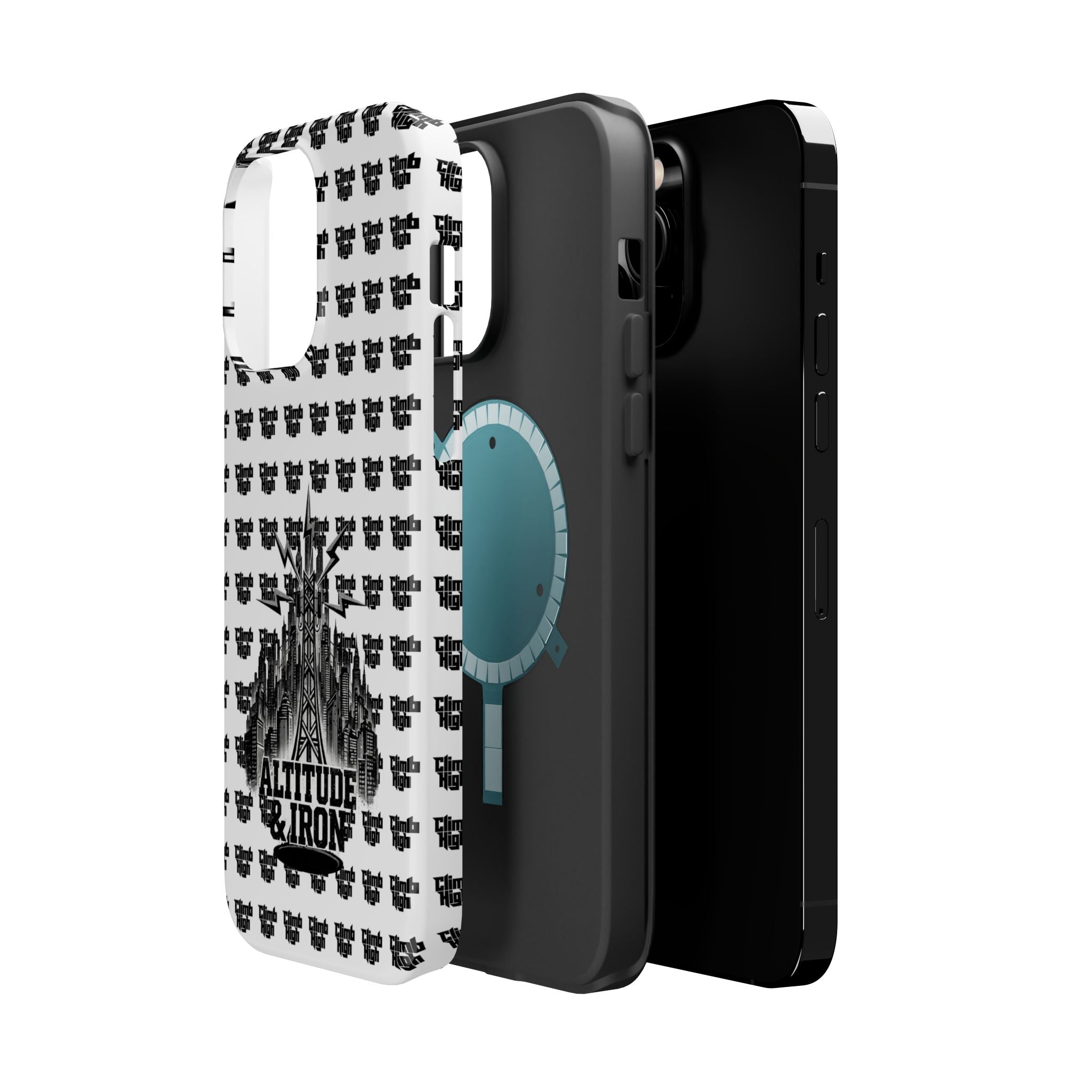 Altitude & Iron Black Crest Magnetic Tough Phone Case