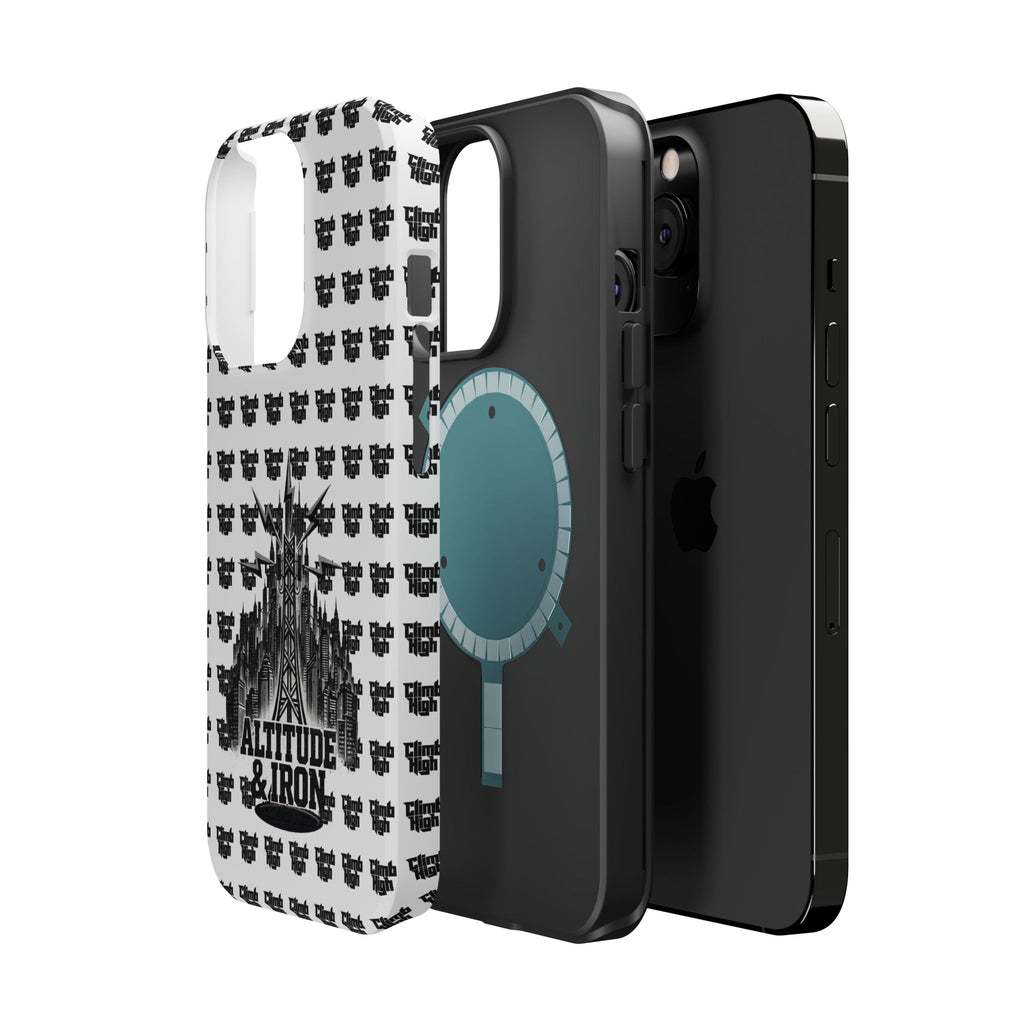 Altitude & Iron Black Crest Magnetic Tough Phone Case