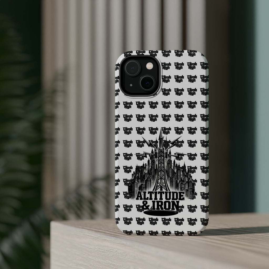 Altitude & Iron Black Crest Magnetic Tough Phone Case