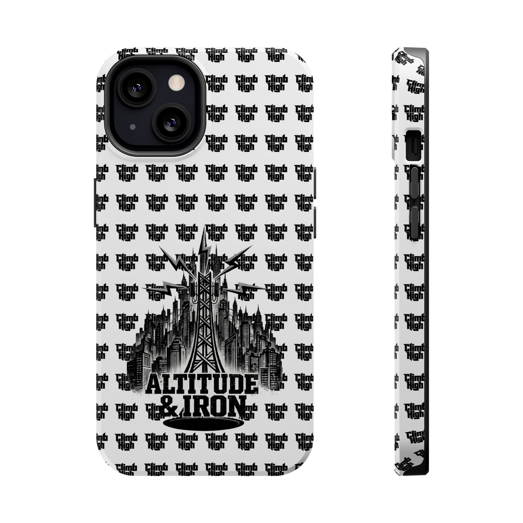 Altitude & Iron Black Crest Magnetic Tough Phone Case