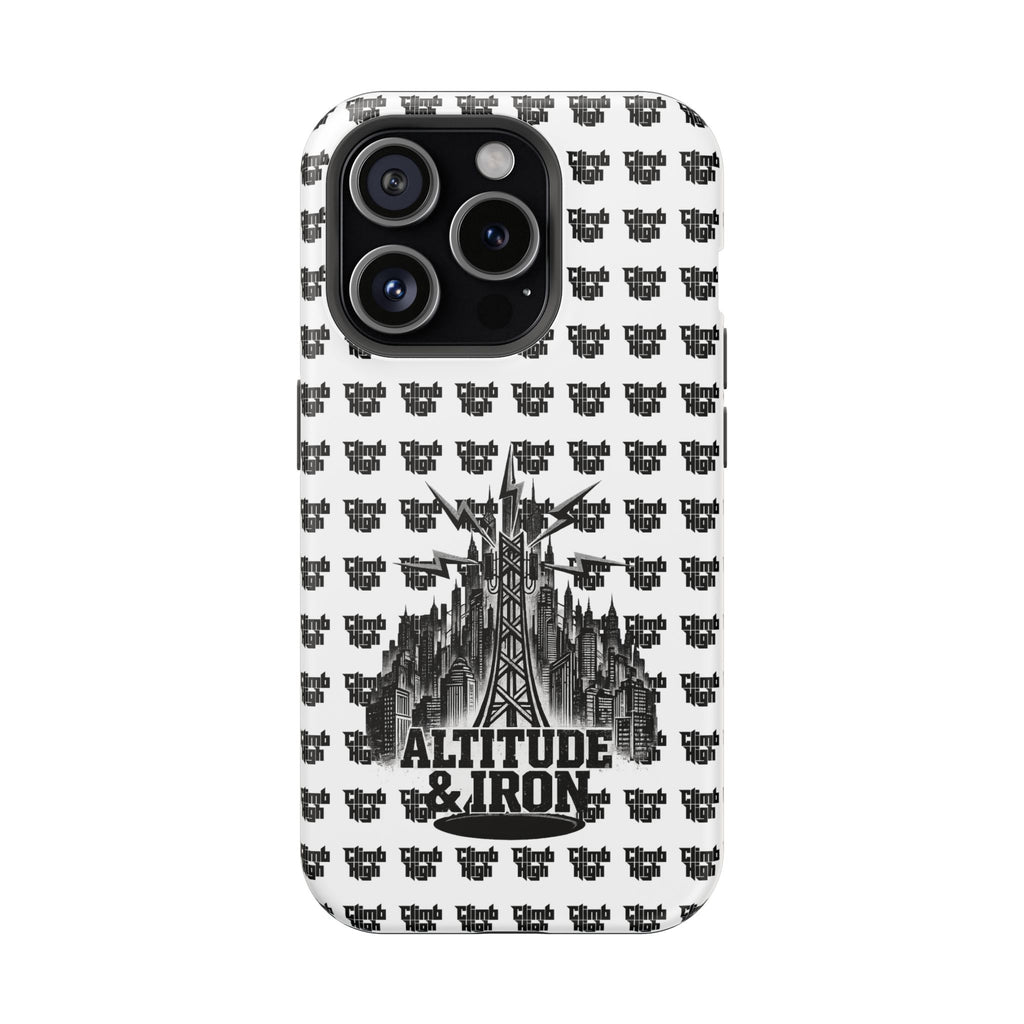 Altitude & Iron Black Crest Magnetic Tough Phone Case