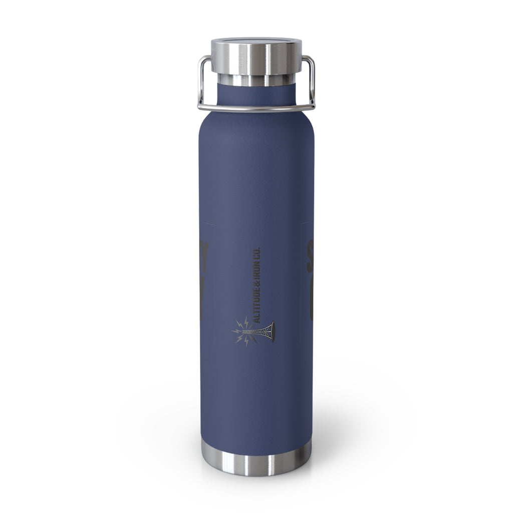 "Safety Guy" 22oz Insulated Water Bottle — Copper Vacuum Thermos
