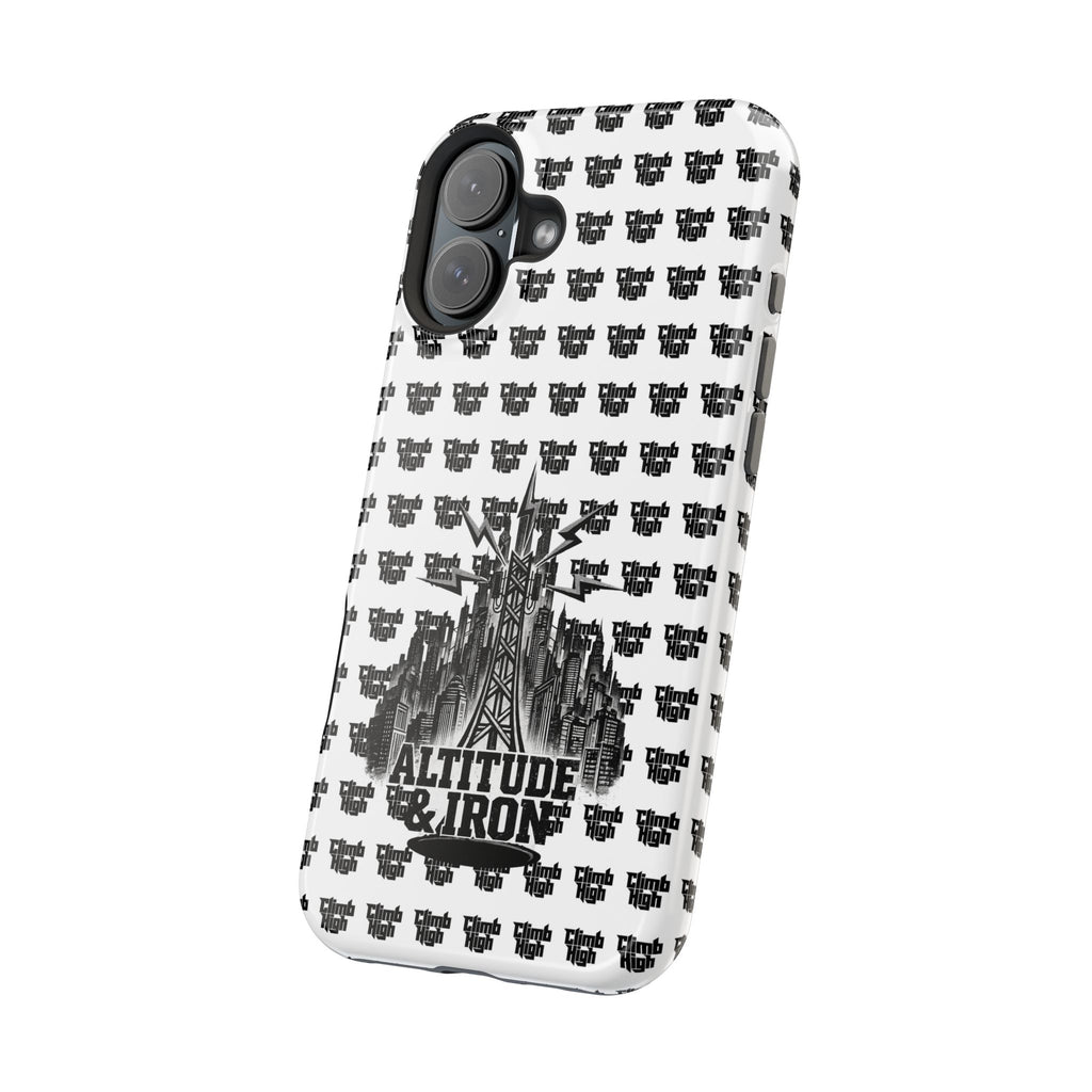 Altitude & Iron Black Crest Magnetic Tough Phone Case