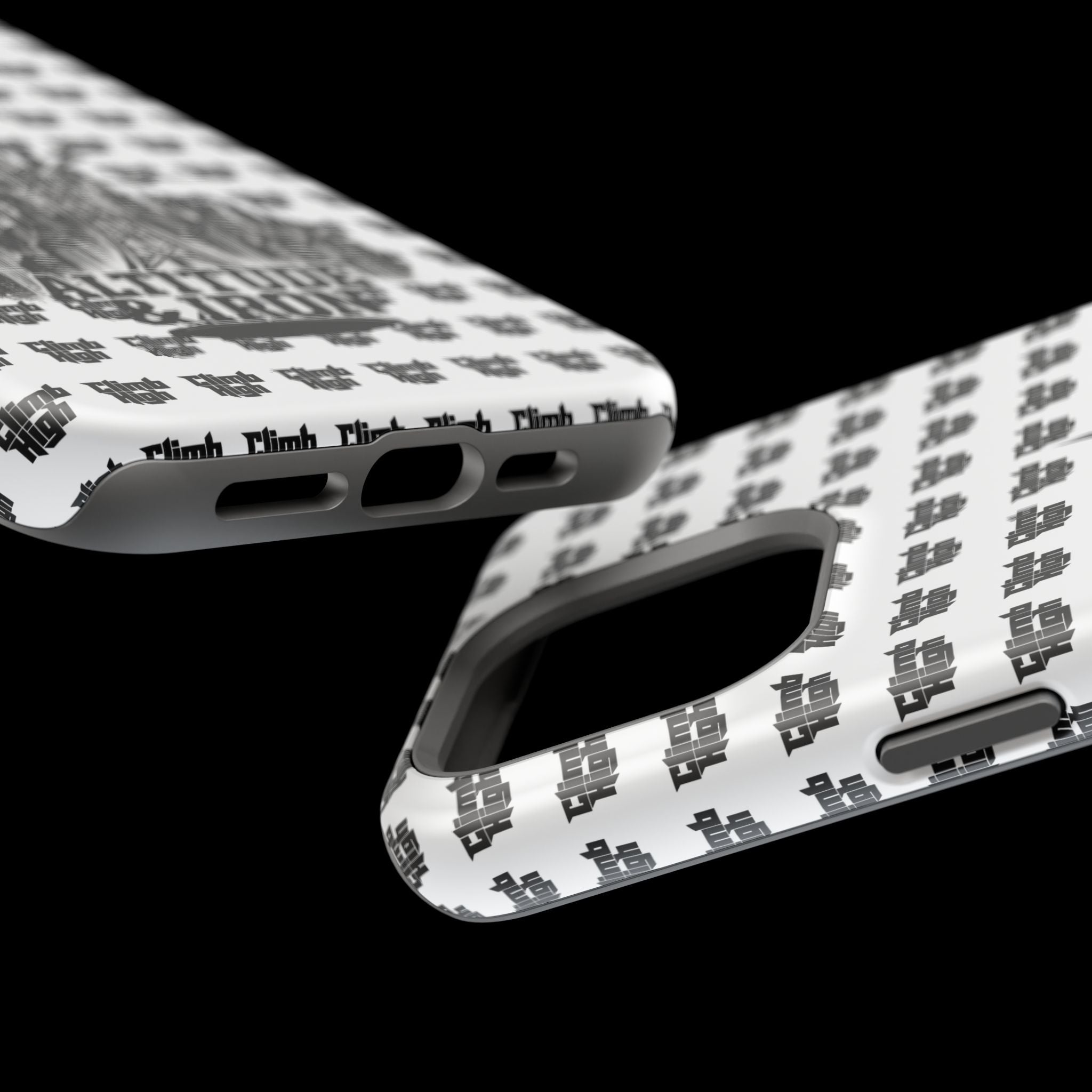 Altitude & Iron Black Crest Magnetic Tough Phone Case