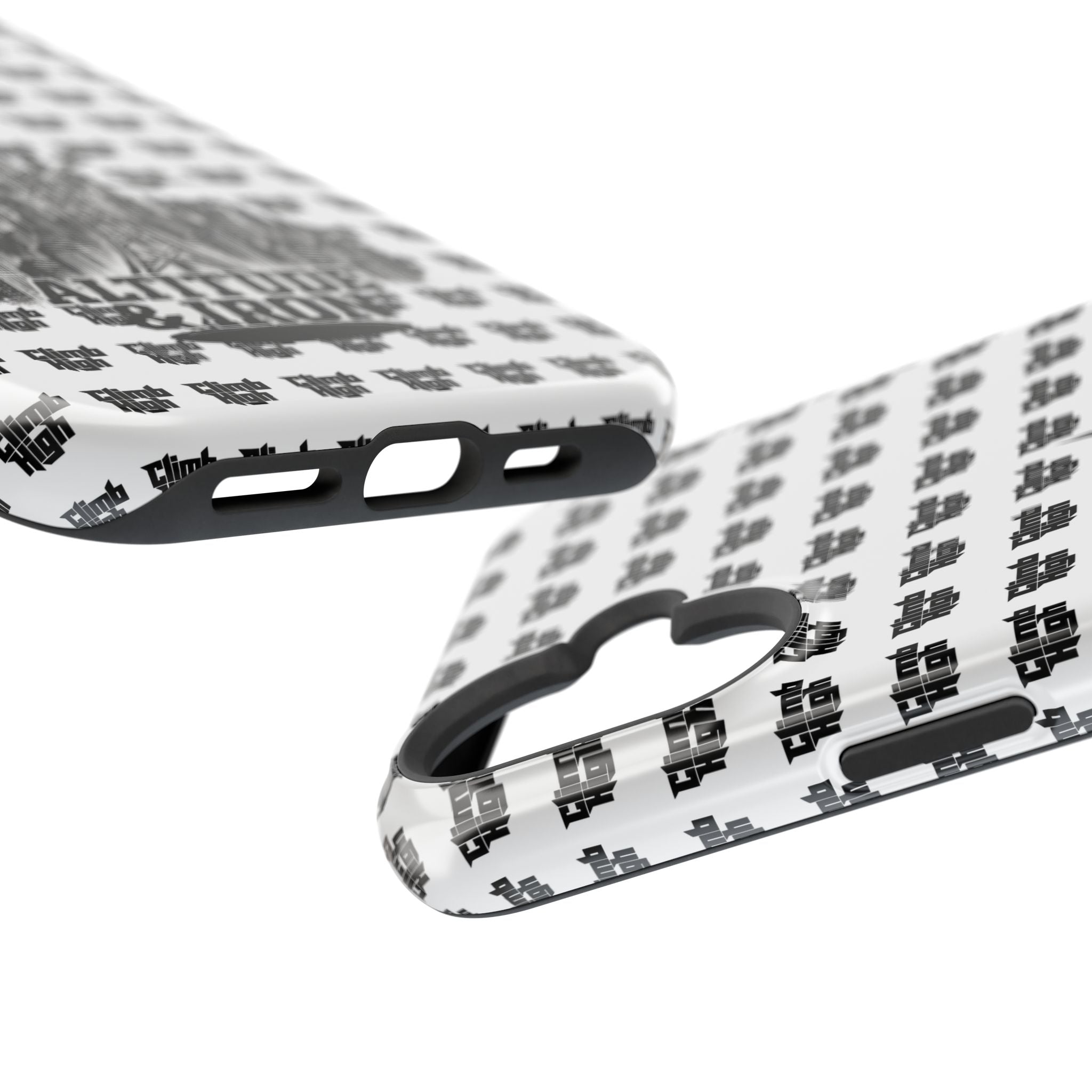 Altitude & Iron Black Crest Magnetic Tough Phone Case