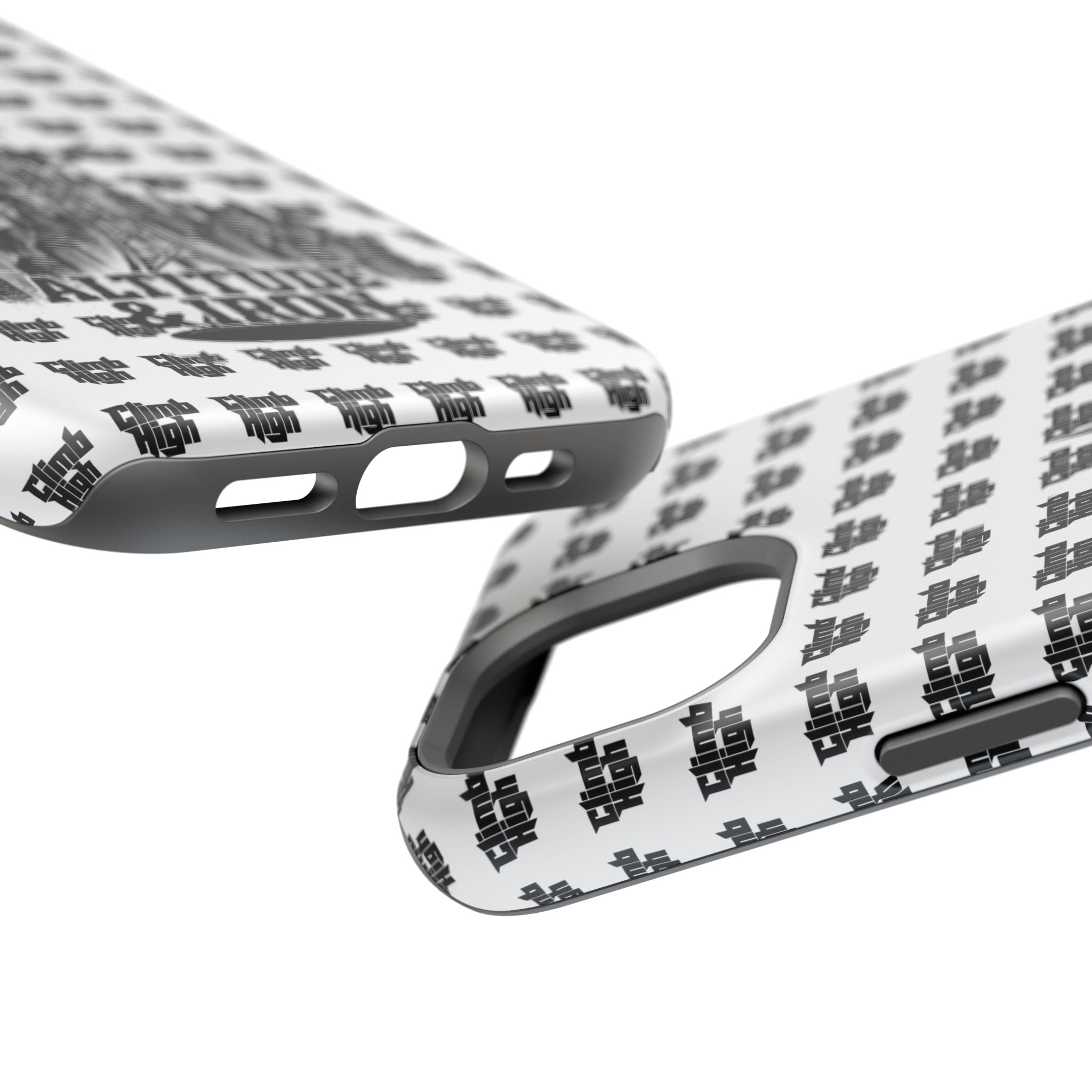 Altitude & Iron Black Crest Magnetic Tough Phone Case