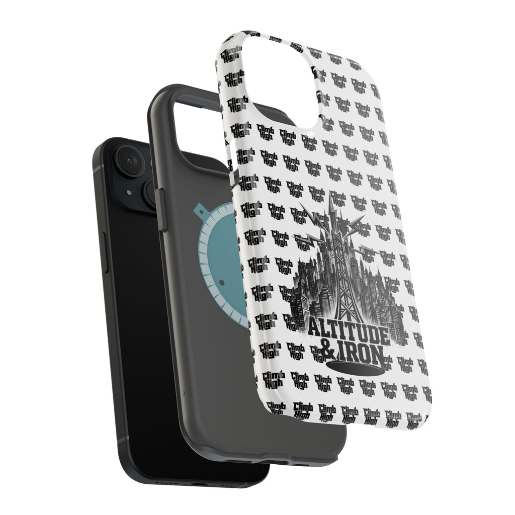 Altitude & Iron Black Crest Magnetic Tough Phone Case