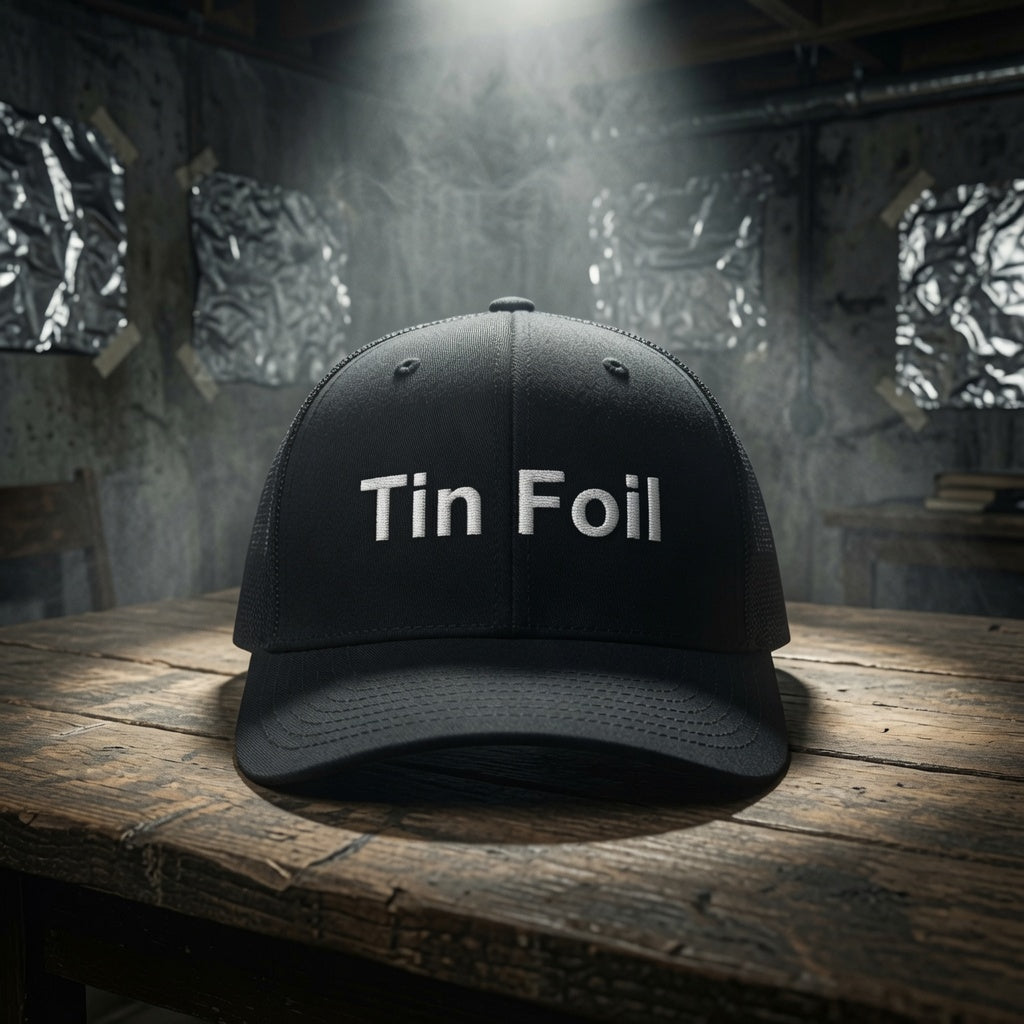 Altitude & Iron Co. Black Tin Foil Hat