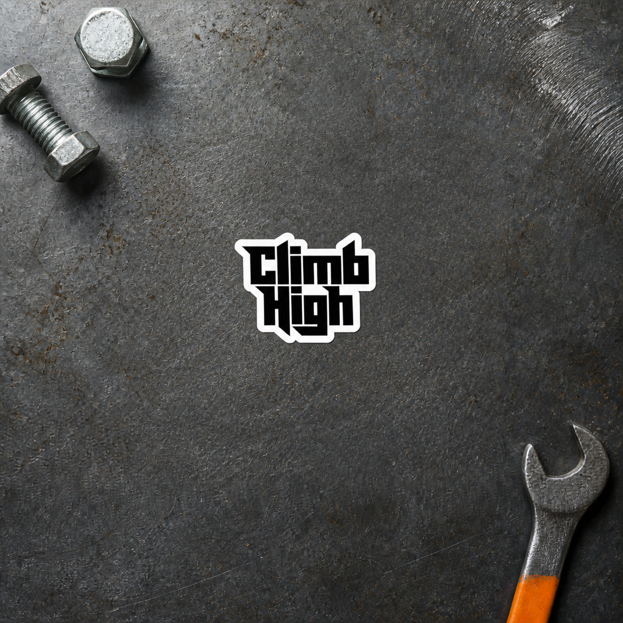 Climb High Large Sticker