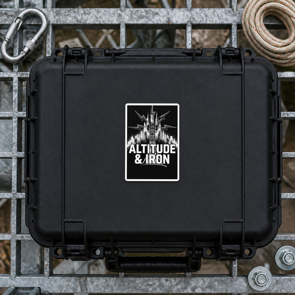 Industrial Tower Skyline Sticker