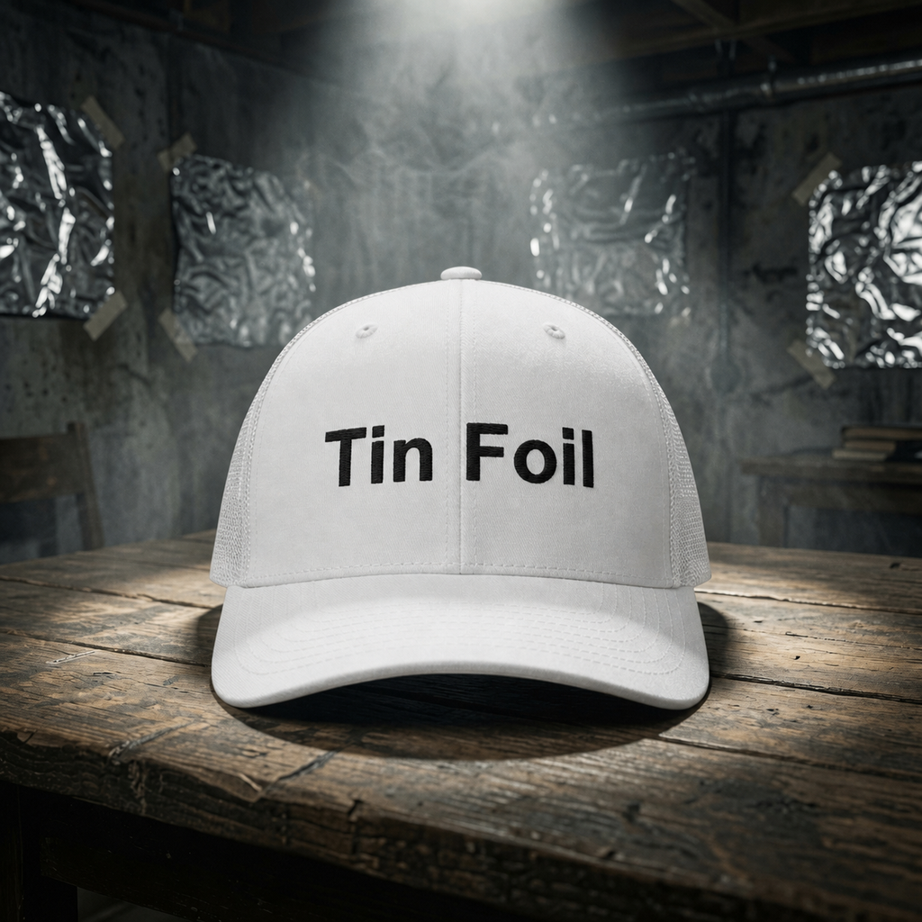 Altitude & Iron Co. White Tin Foil Hat