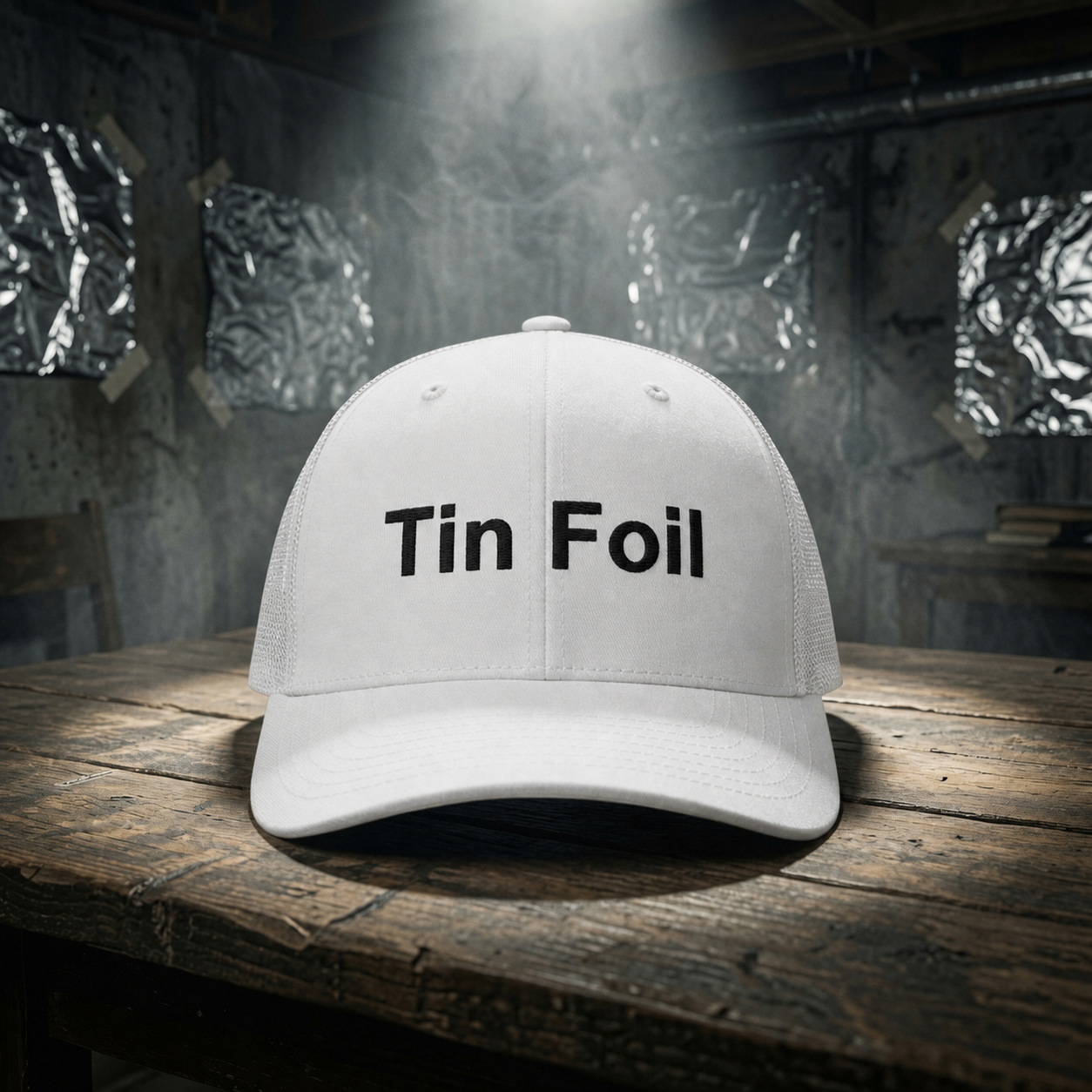 Altitude & Iron Co. White Tin Foil Hat
