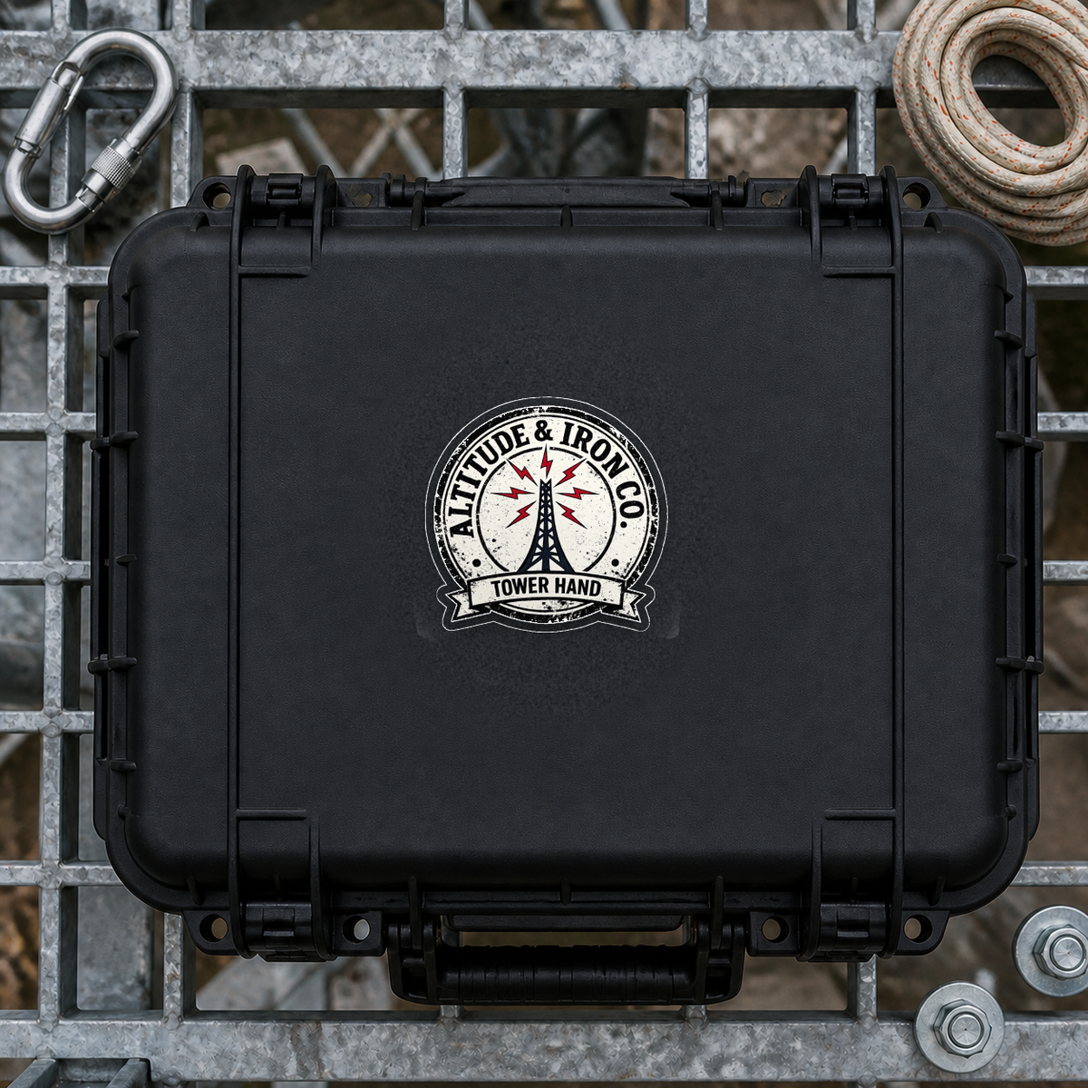 Tower Hand Badge Sticker