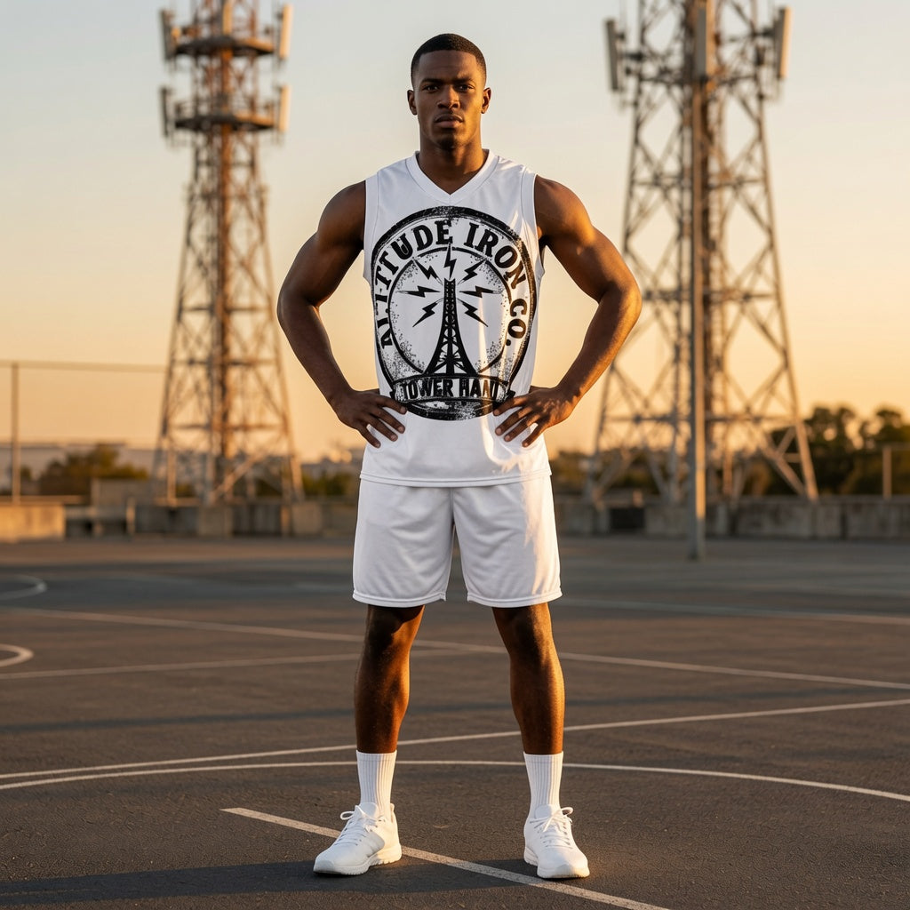 Altitude & Iron Co. Recycled Basketball Jersey — Moisture-Wicking Streetwear for the Crew