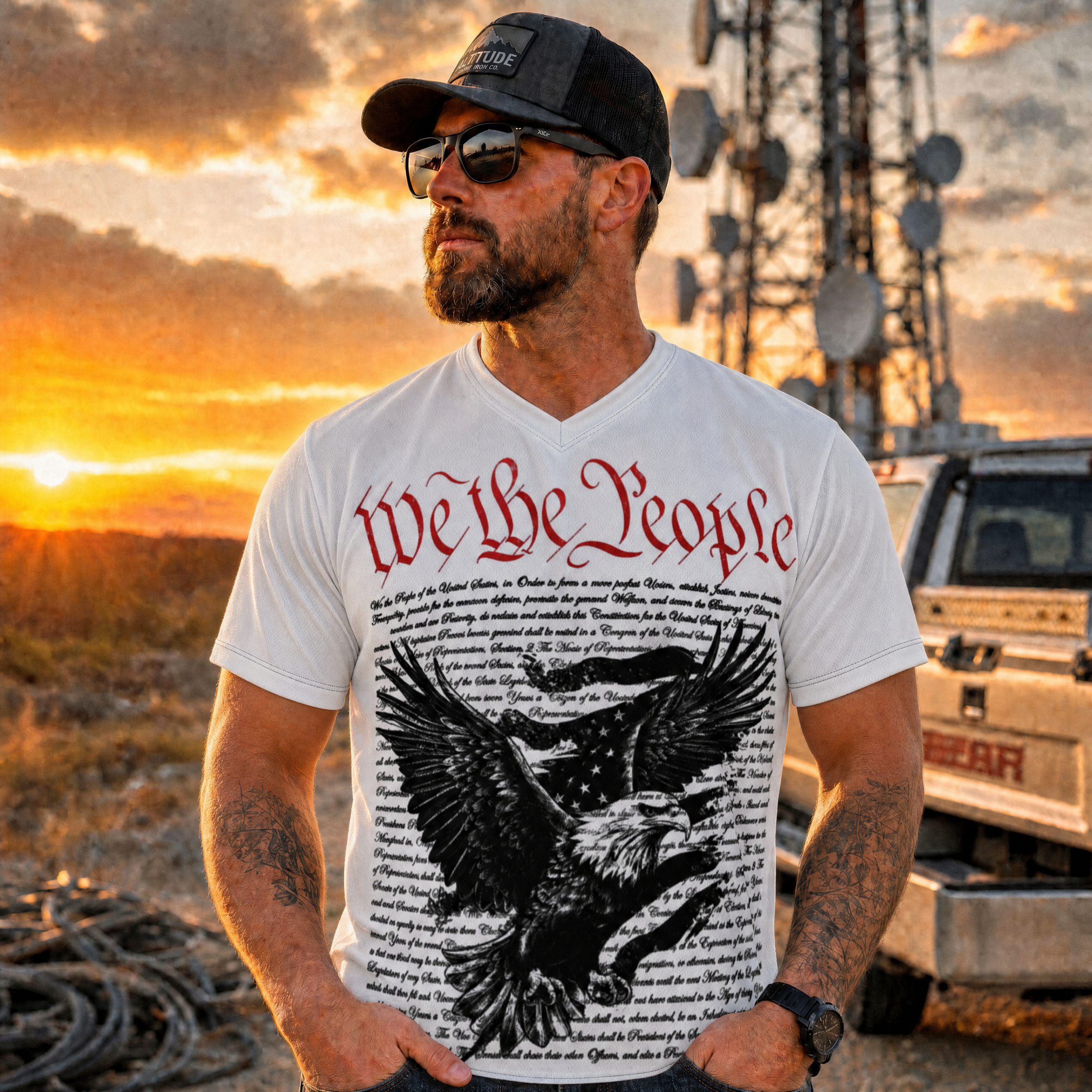 "We The People" Jersey — Unisex Recycled Polyester | Altitude & Iron