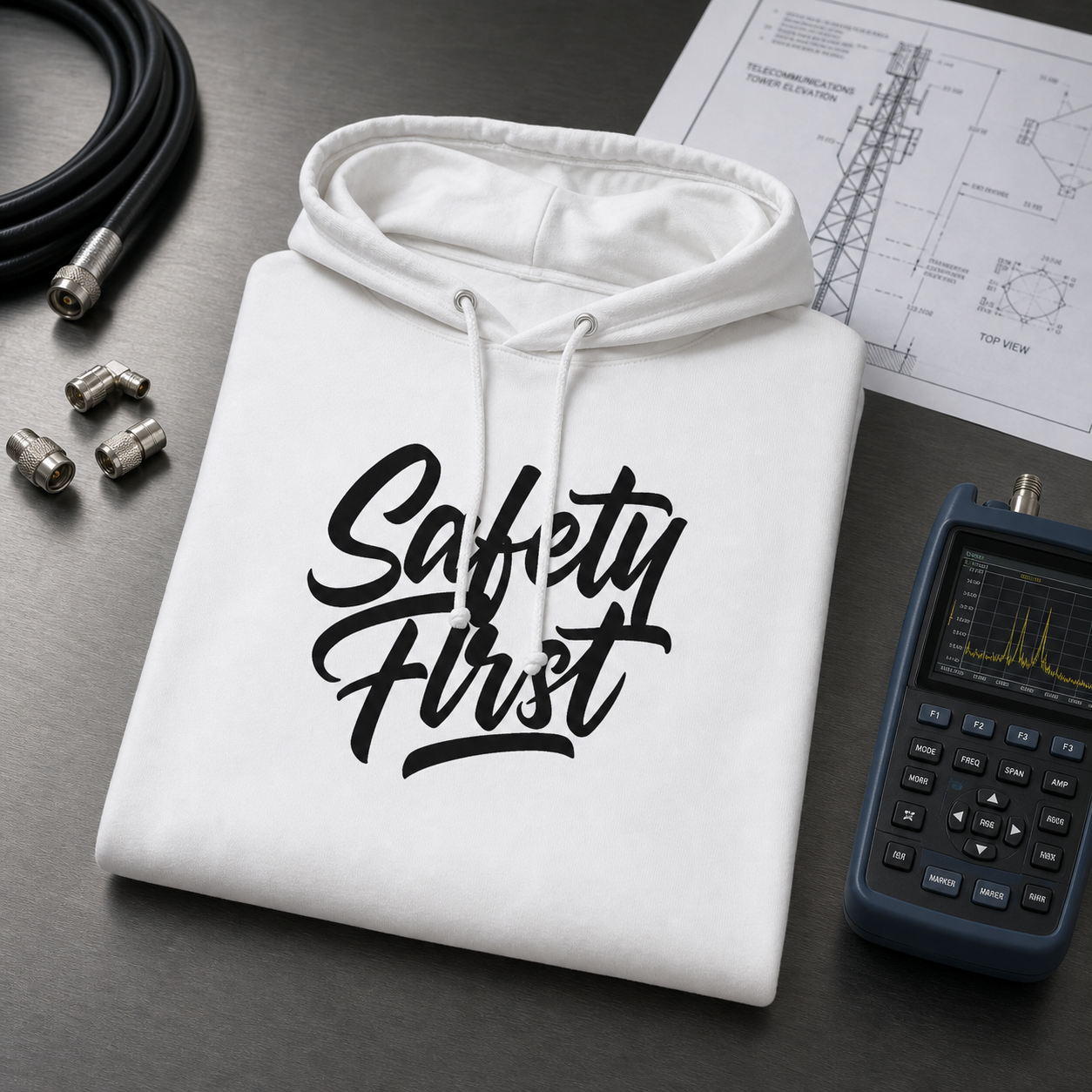 Safety First Hoodie Fleece