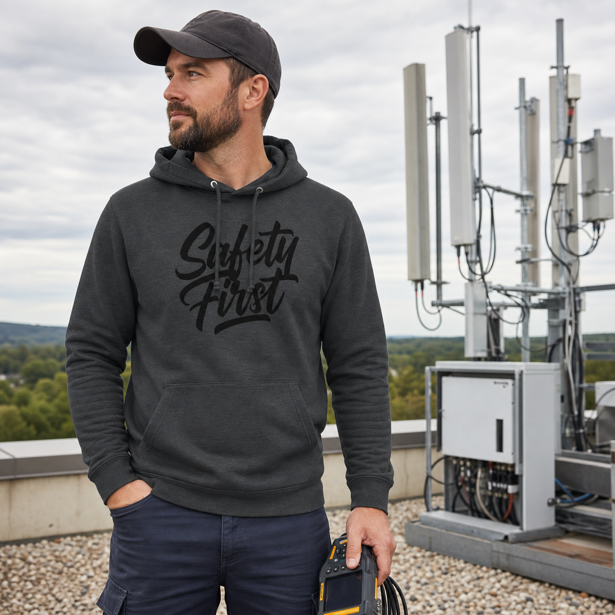 Safety First Hoodie Fleece