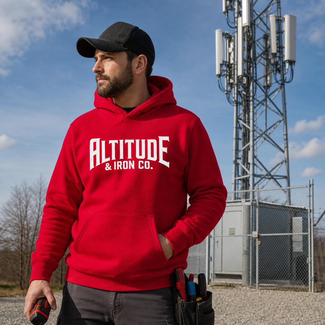 Classic Logo Hoodie Cotton-Blend