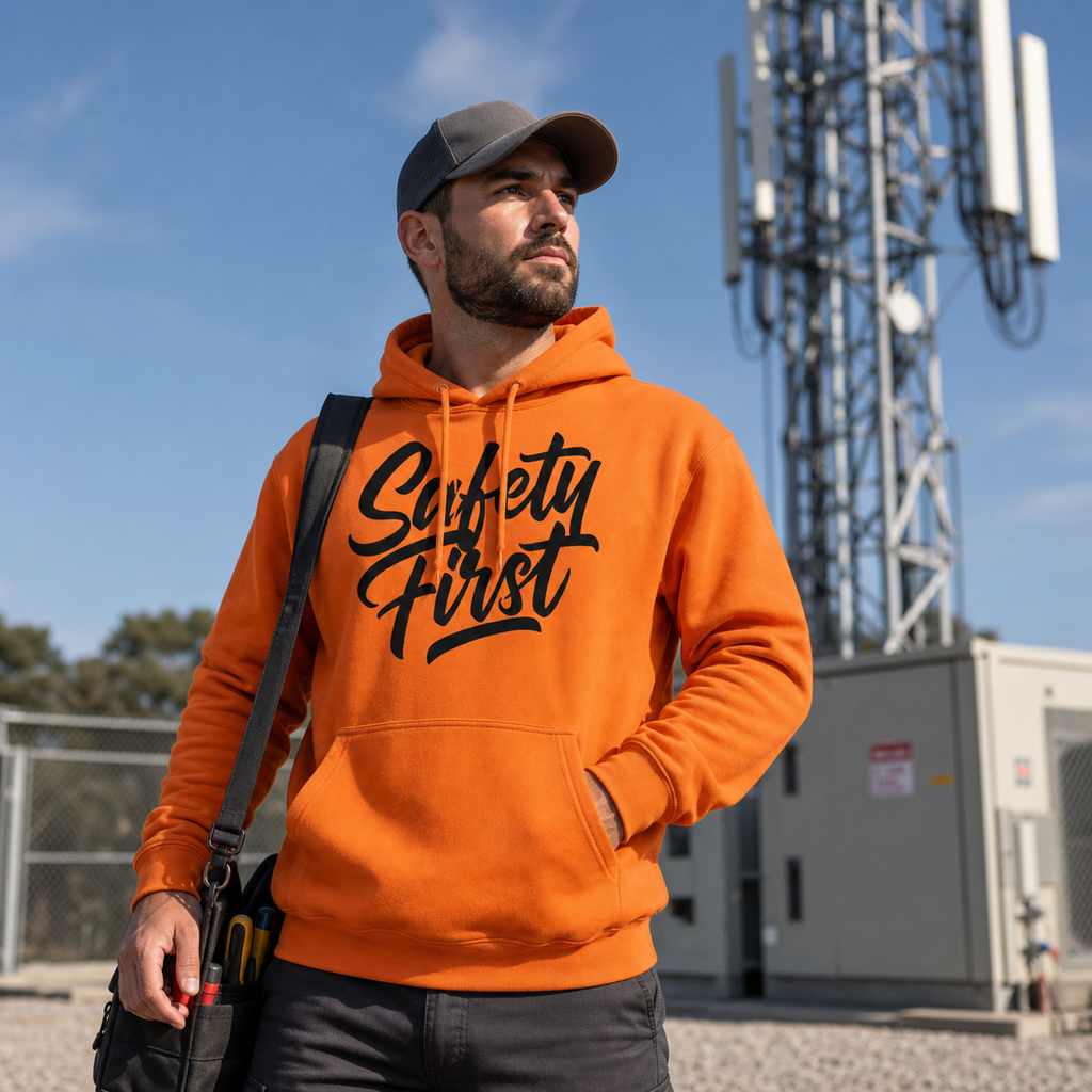 Safety First Hoodie Fleece