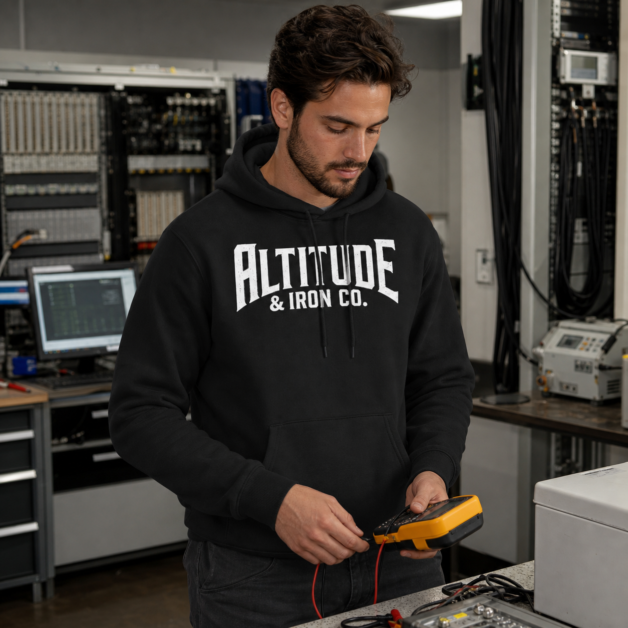 Classic Logo Hoodie Cotton-Blend