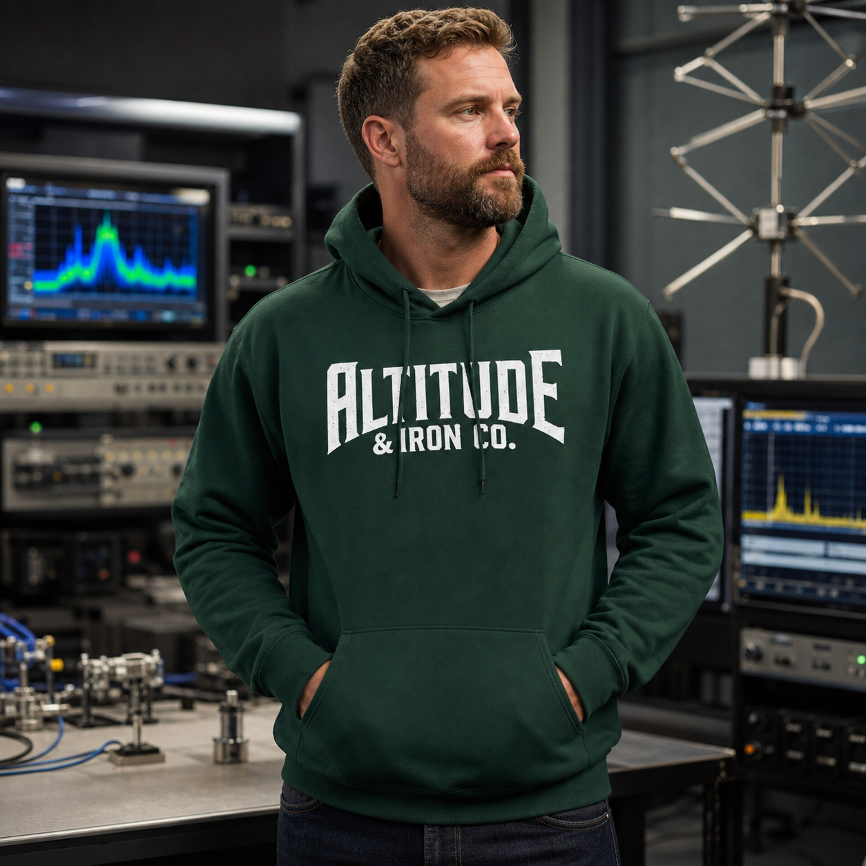Classic Logo Hoodie Cotton-Blend