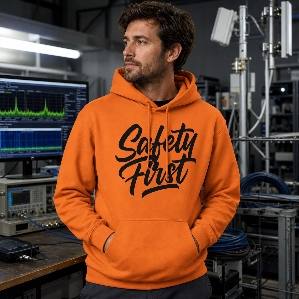 Safety First Hoodie Fleece