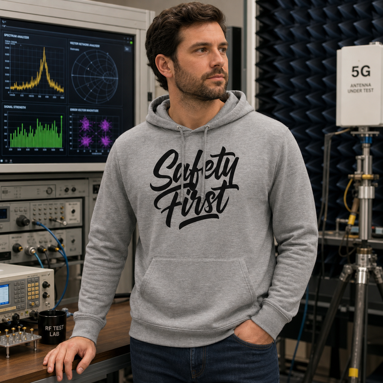 Safety First Hoodie Fleece