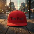 Tin Foil Flat Bill Snapback — Light Colorways, an Altitude & Iron embroidered cap for tower climbers